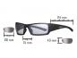Preview: Wiley X Saint Set mit 2 Gläsern | Schutz- und Sonnenbrille | rauchgrau | klar