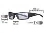 Preview: Wiley X Valor Black Ops polarisiert | Schutz- und Sonnenbrille | rauchgrau