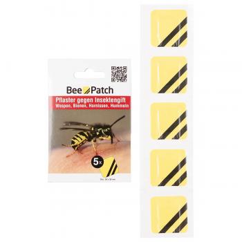 Katadyn Insektenpflaster | "Bee Patch" | 5er Pack | Pflaster gegen Insektengift von Wespen und Bienen