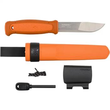 Morakniv Kansbol mit Survival Kit | Outdoormesser | Feuerstahl | orange