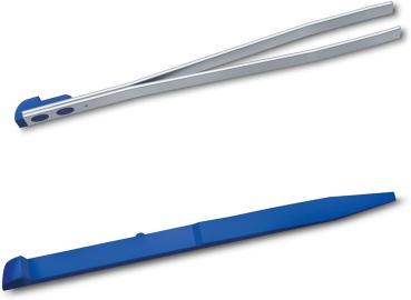 Victorinox Ersatz-Zahnstocher und -Pinzette | 50mm groß | A.3641.2 und A.3642.2 | blau | SET