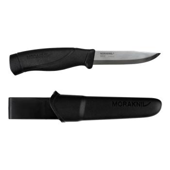 Morakniv Companion Heavy Duty | Schwarz | Outdoormesser mit Karbonstahlklinge