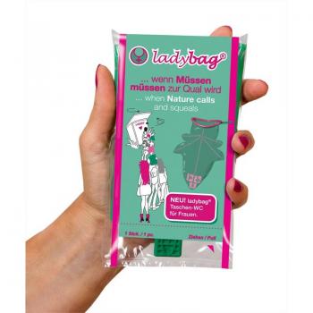 KETS GmbH | ladybag® Taschen-WC für Frauen | Urinella