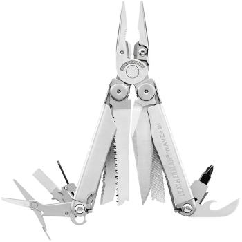 Leatherman Wave+ 2H stainless | Multitool | 18 Werkzeuge | §42a-konform | 25 Jahre Garantie