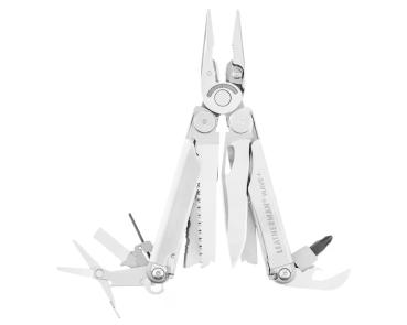 Leatherman Wave+ Stainless | Multitool mit 18 Funktionen | auswechselbare Drahtschneider | 25 Jahre Garantie