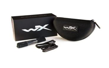 Wiley X Saint Set mit 2 Gläsern | Schutz- und Sonnenbrille | rauchgrau | klar