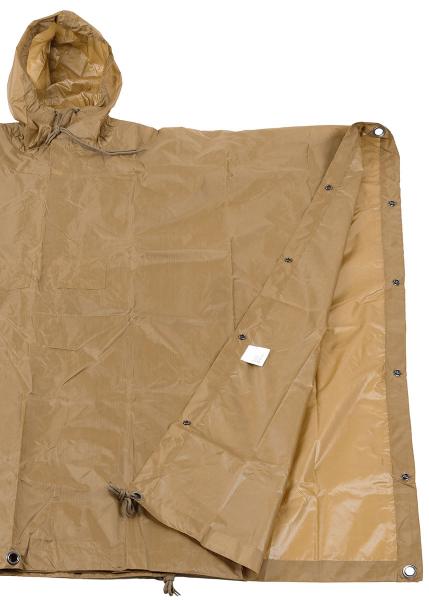 MFH | Max Fuchs Poncho | Rip Stop | ca. 144 x 223 cm | Tarp | Unterschlupf