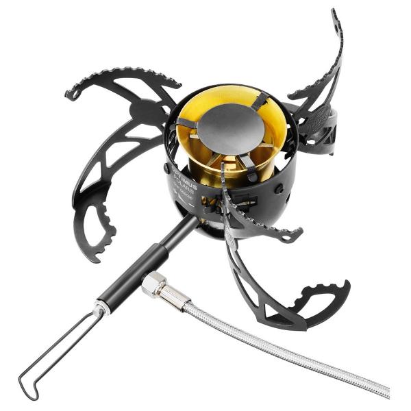 Optimus Polaris Optifuel Tactical | Hybrid-Kocher | Mehrstoffkocher | schwarz