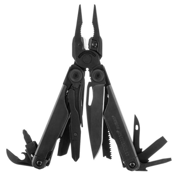 Leatherman Surge schwarz | Multitool mit 21 Funktionen | inkl. Nylon-Holster