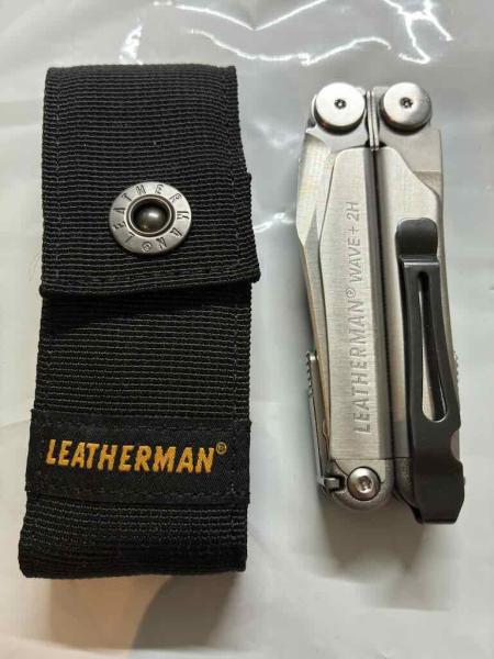 Leatherman Wave+ 2H stainless | Multitool | 18 Werkzeuge | §42a-konform | 25 Jahre Garantie | gebraucht