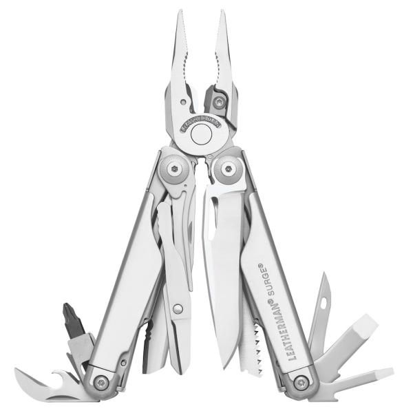 Leatherman Surge Edelstahl – Profi-Multitool inkl. Holster
