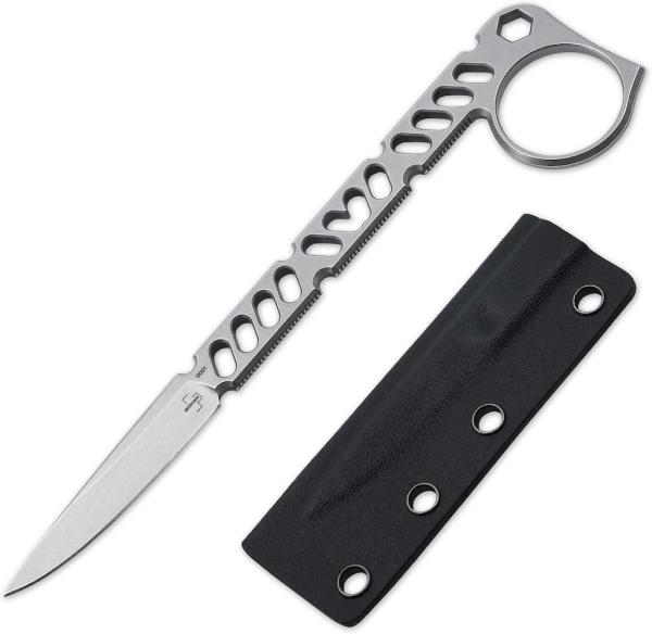 Böker Plus Sigurd 42 | Feststehendes EDC-Messer | D2-Stahl | Kydexscheide | frei führbar nach WaffG