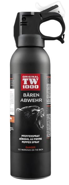 TW1000 Bear Defender Pfefferspray 225 ml | Bärenabwehr | bis 10 m Reichweite | OC-Wirkstoff