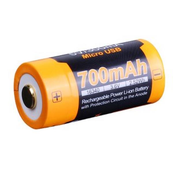 Fenix ARB-L16-700UP | geschützter LiIon-Akku | 16340 | RC123A