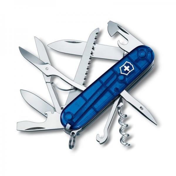 Victorinox Huntsman | 1.3713.T2 | Taschenmesser | blau transparent