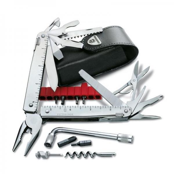 Victorinox SwissTool X Plus | 3.0338.L | Bithalter | Leder-Etui