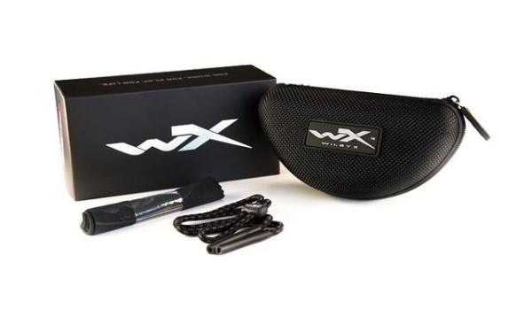 Wiley X Saint Set mit 2 Gläsern | Schutz- und Sonnenbrille | rauchgrau | klar